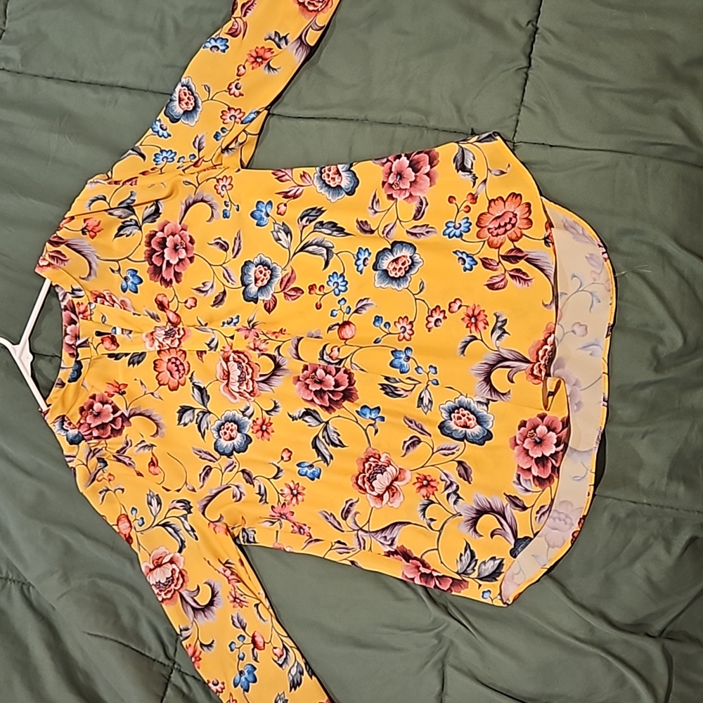 Floral blouse
